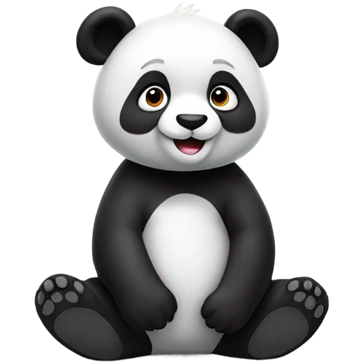 Panda bear  emoji