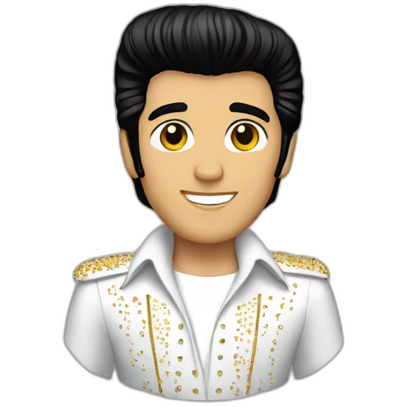 Elvis Presley emoji