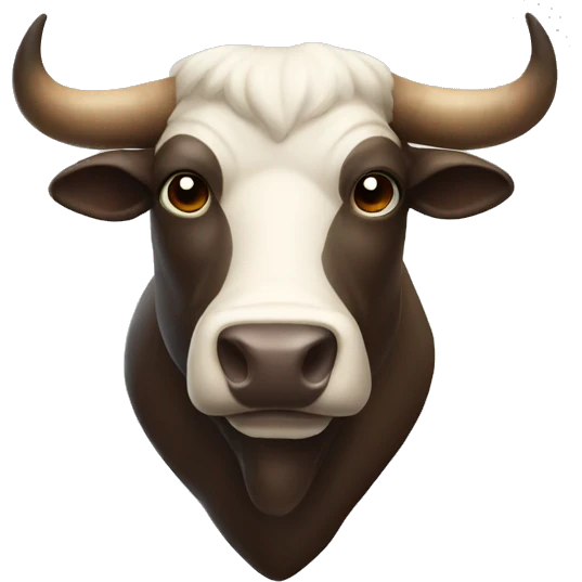 Bull head  emoji