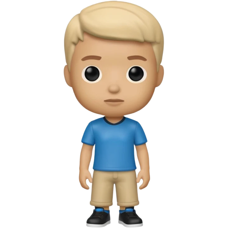 Fanko Pop Figure boy emoji