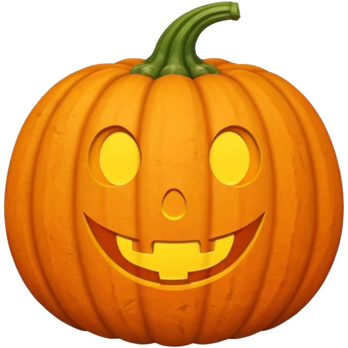 calabaza cute para halloween emoji