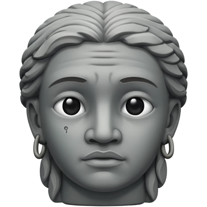 Ancient Stone Statue emoji