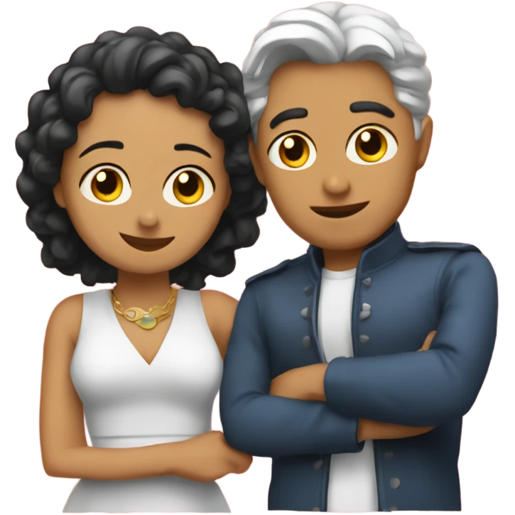 love egoji with gyatt emoji