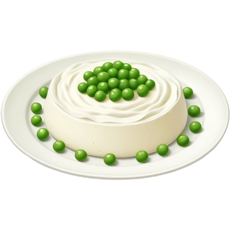 Ricottini with some peas emoji