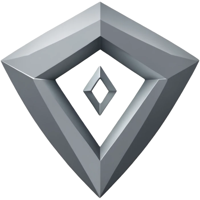 A white check inside a gray diamond  emoji