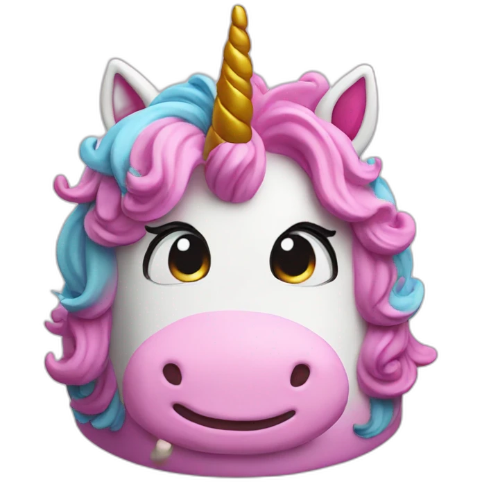 Unicorn-Cake emoji