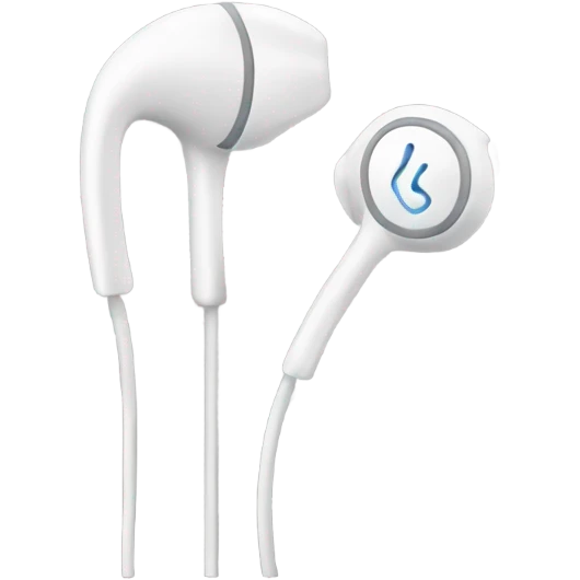 Ear buds emoji