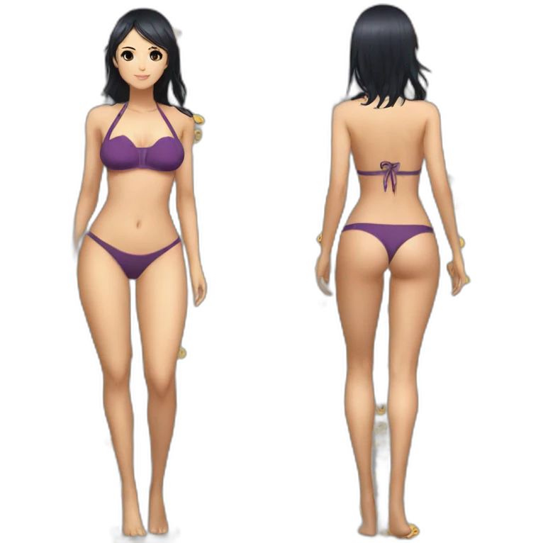 nico robin full body pawg swimsuit emoji