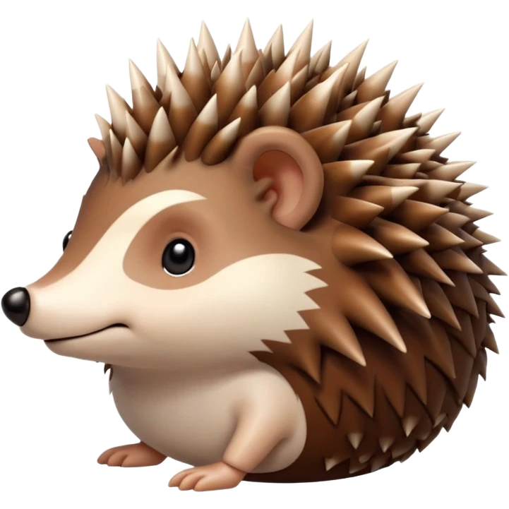 a hedgehog  emoji