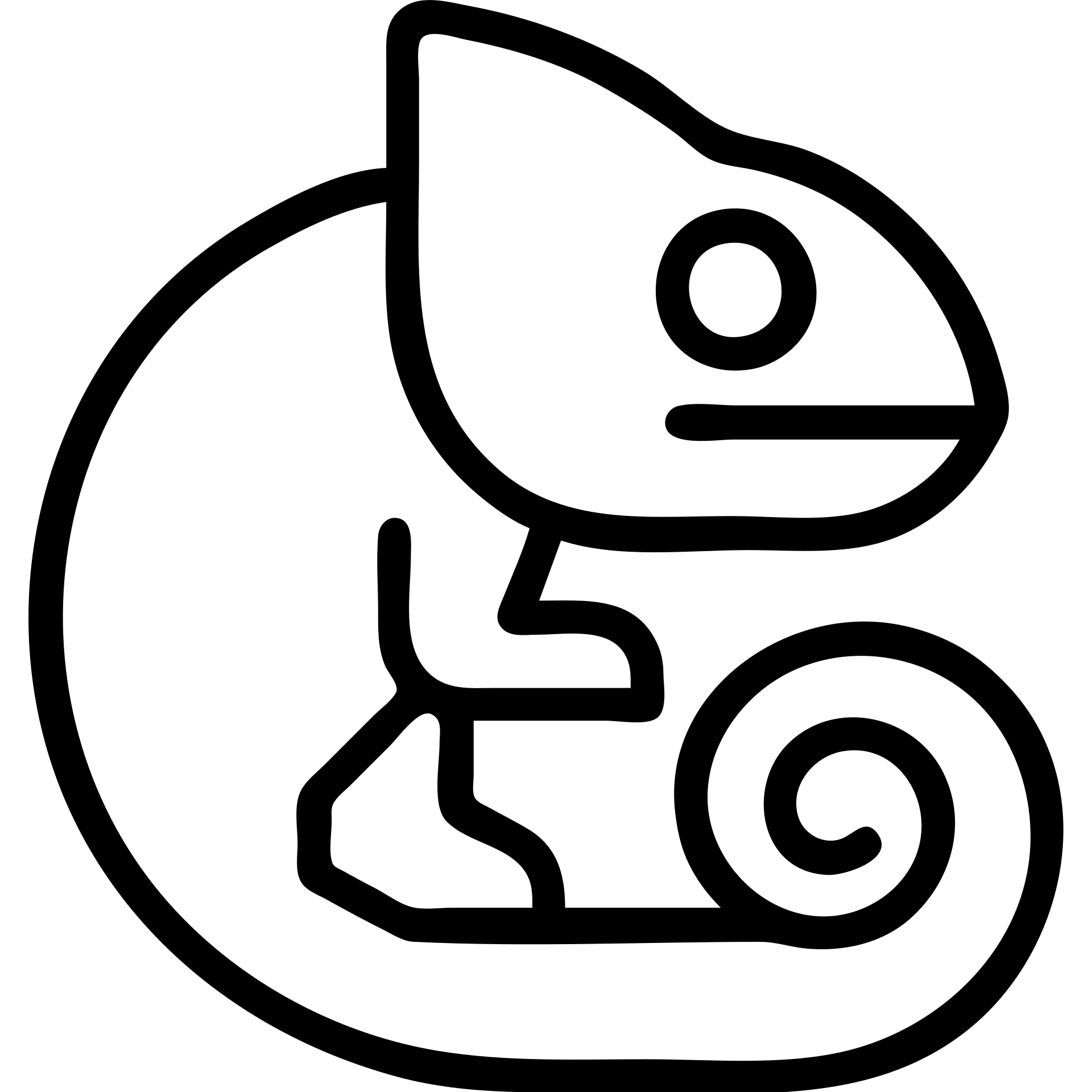 outlined chameleon icon emoji