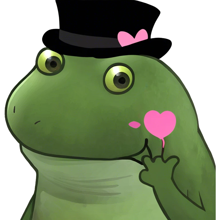 Pink heart eyes emoji