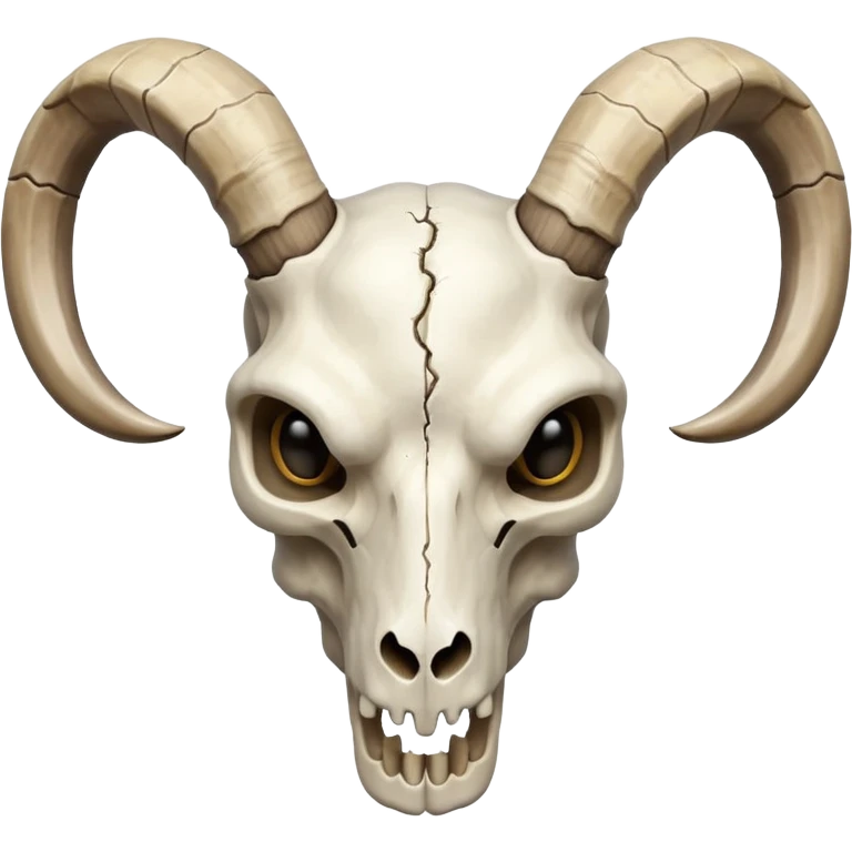 goat skull emoji