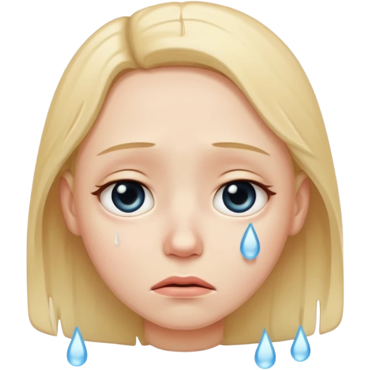 sad face emoji