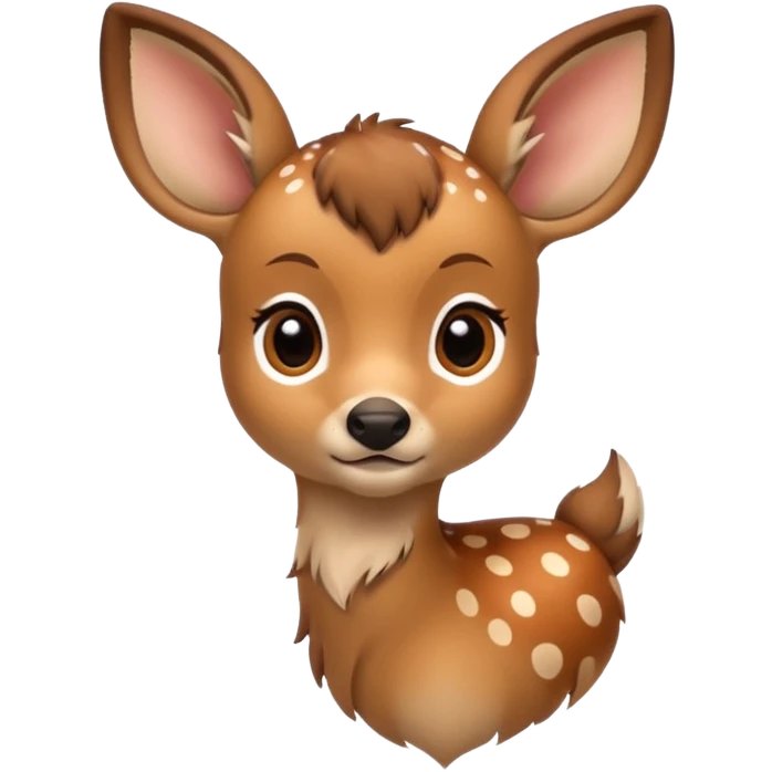 Make a fawn(roe animal) emoji
