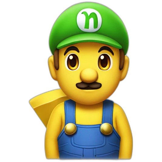Mario et luigi en pikachu  emoji