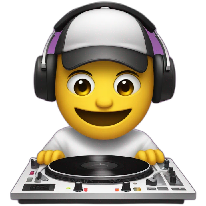 Grimace djing emoji