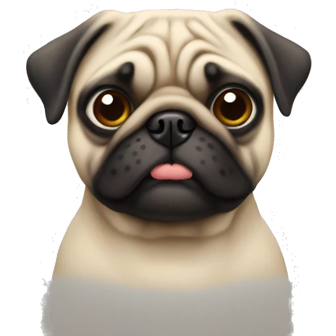 Pug emoji