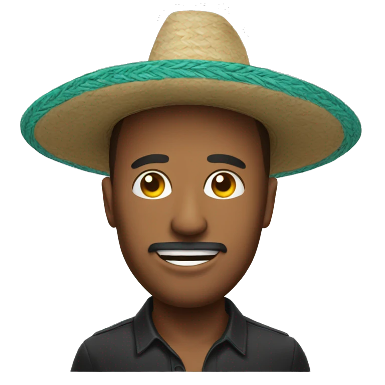 Man in sombrero emoji