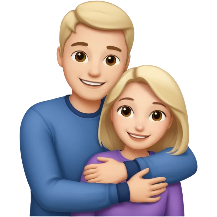 romantic couple, simple and clear emoji