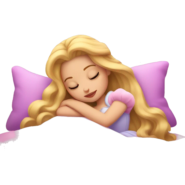 Sleeping beauty emoji