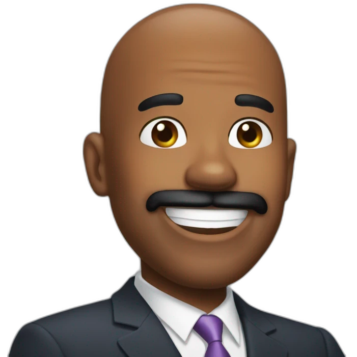 Steve Harvey smile emoji