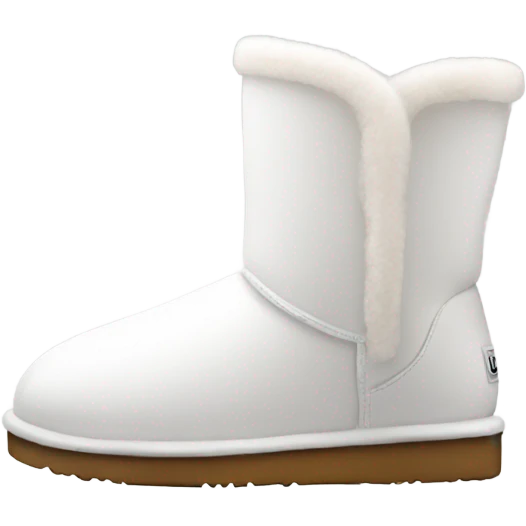 ugg boots white emoji
