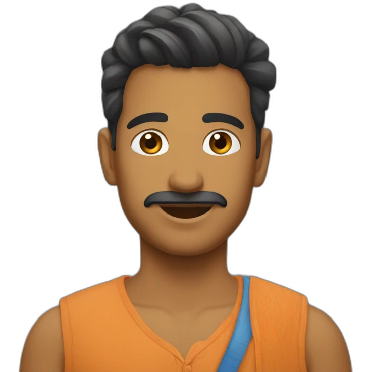 Ziak with à l’Inde emoji