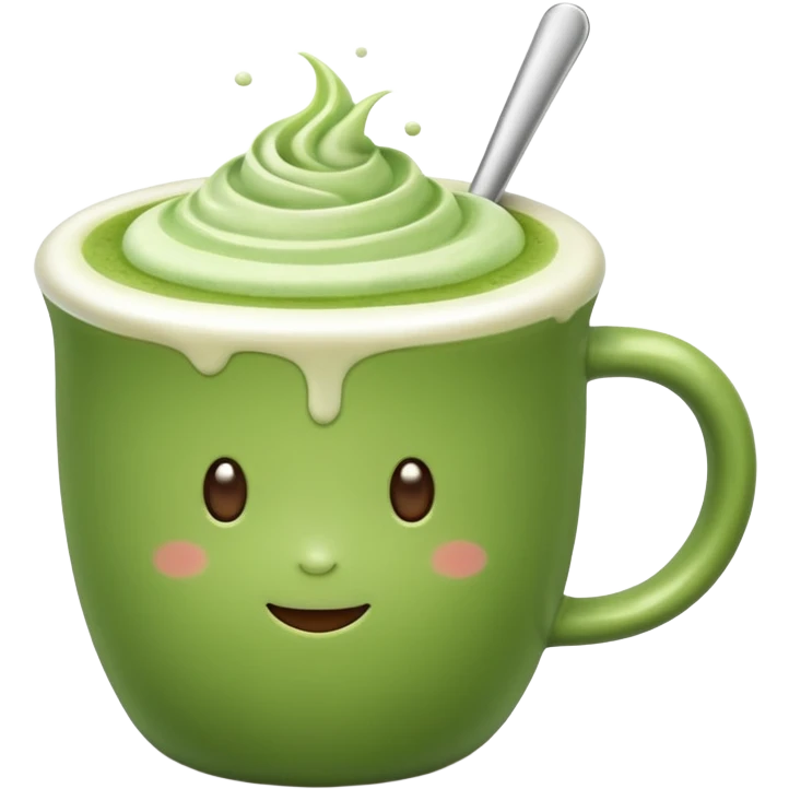 matcha latte  emoji