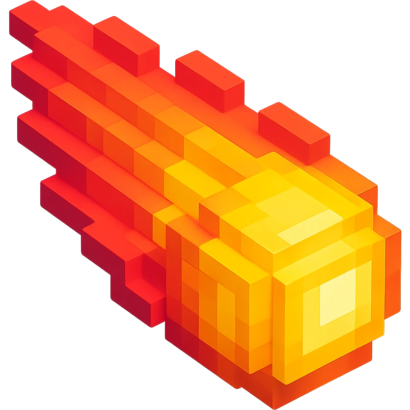 светящиеся комета, no background emoji