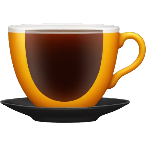Black tea cup emoji
