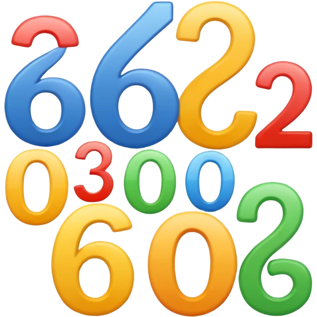 numbers emoji