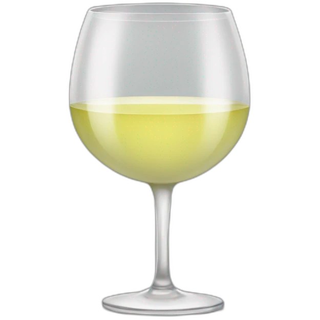 white wine glass emoji