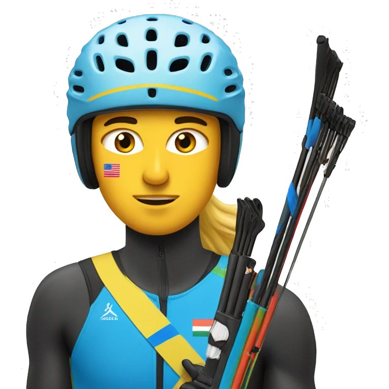 Un biathlete qui ronfle  emoji