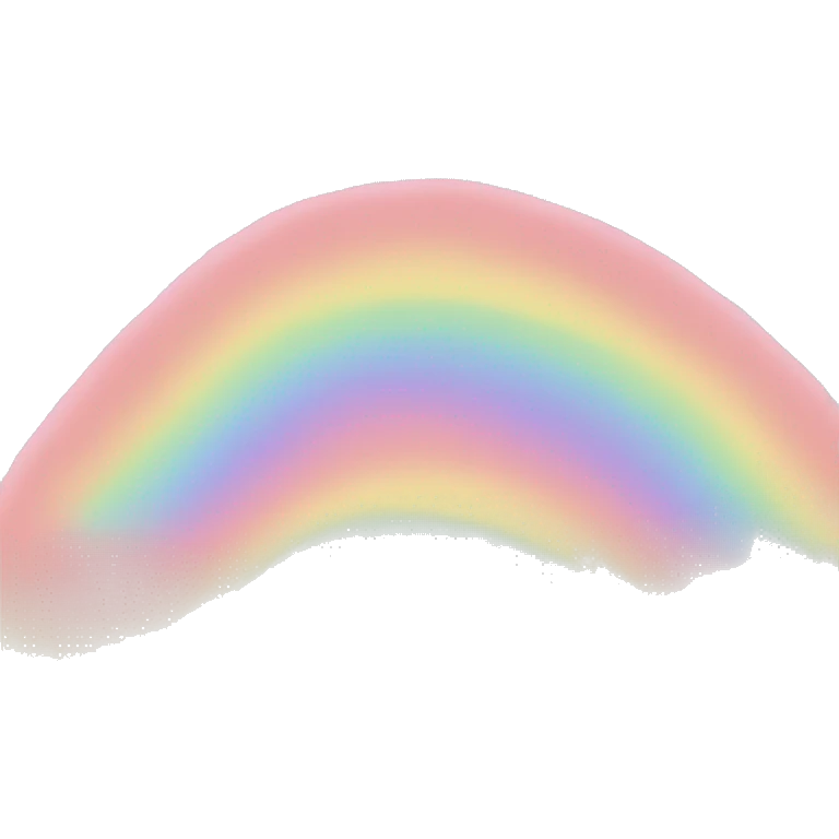 pastel rainbow emoji
