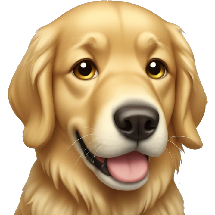 crying golden retriever emoji
