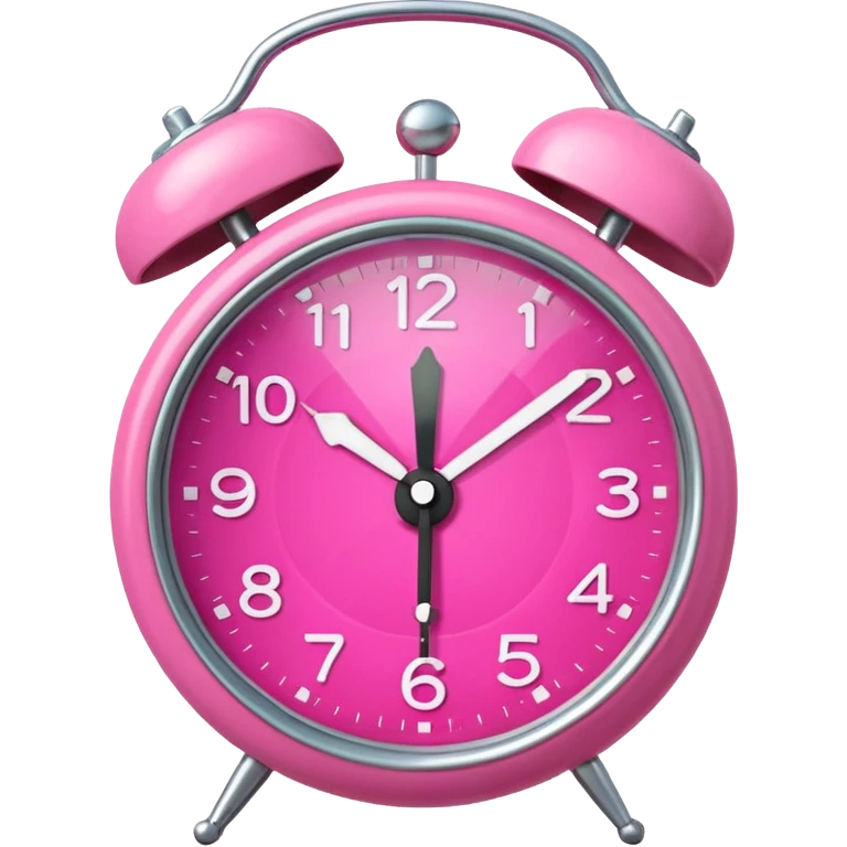 pink alarm emoji