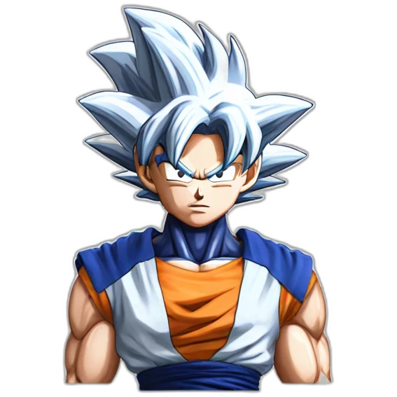 Goku ultra instinct emoji