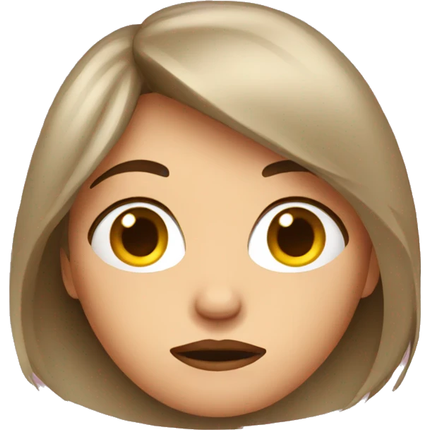 woman worry emoji