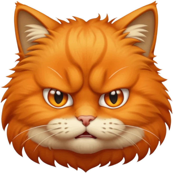 Angry cat emoji