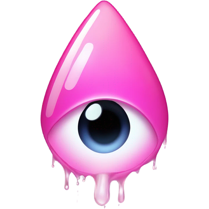 Crying pink tears  emoji