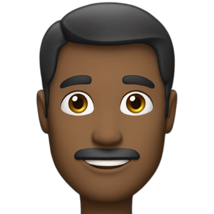Мужчина альбинос с черным французским бульдогом emoji