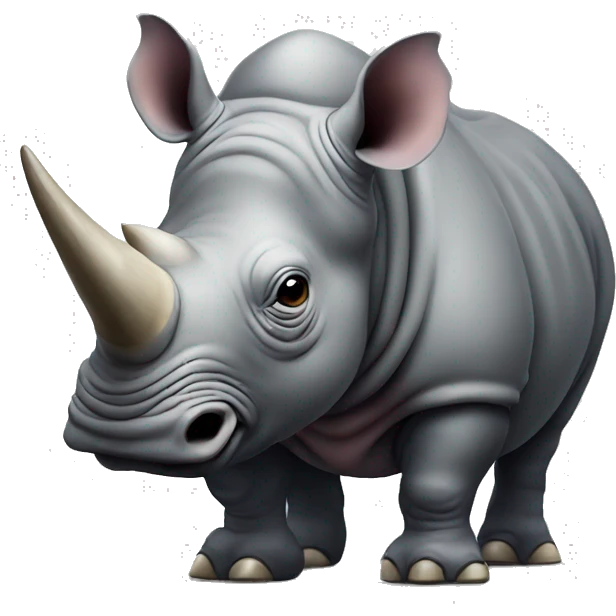 Whooly Rhino emoji
