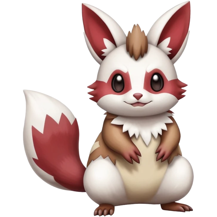Furret-Minccino-Zangoose-Hybrid (Full body) emoji