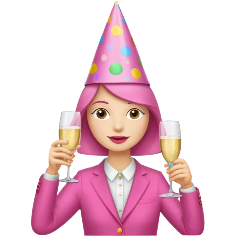 cheers spam pink champagne glases clink emoji