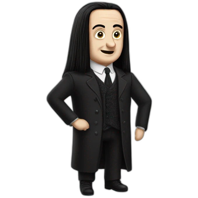 Mercredi addams emoji