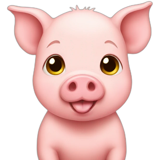 Pig baby emoji