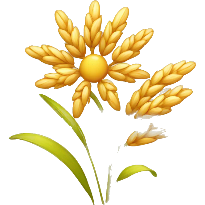 wheat flower emoji