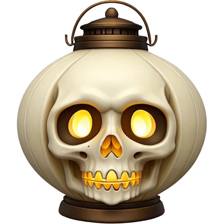 Skull Lantern emoji