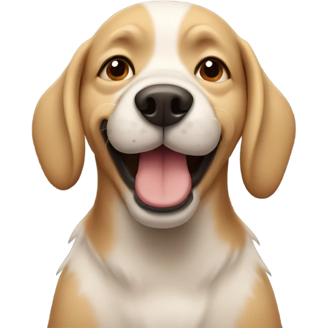 drunk dog emoji