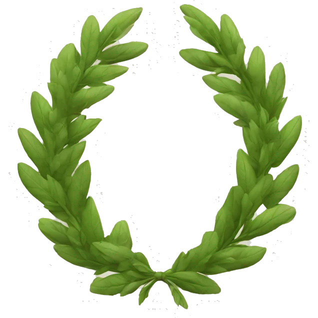 laurel wreath emoji